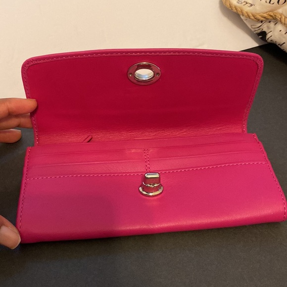 Pink slim envelope purse - Picture 2 of 6